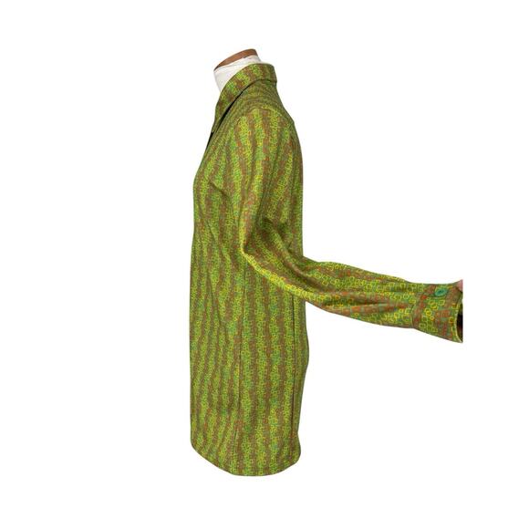 Sand Beige Brand Mini Dress Womens Retro Polyester Medium Luxury Modern Upmarket - Picture 5 of 16